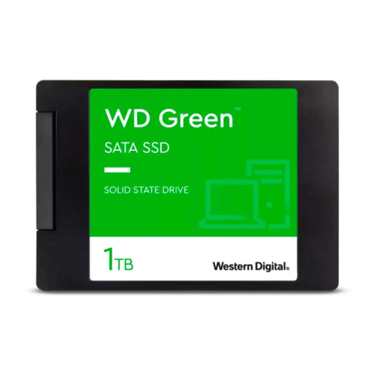 Disco Duro SOLIDO 1TB DATA WESTER DIGITAL GREEN - Imagen 2